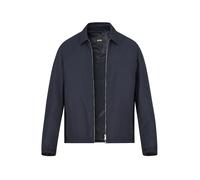 BOSS Black Blouson Herren Umlegekragen Mikrofaser blau, 50 (M)