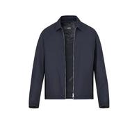 BOSS Black Blouson Herren Umlegekragen Mikrofaser blau, 56 (XXL)