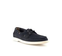BOSS Black Bootsschuhe Herren Veloursleder blau, 43 (9)