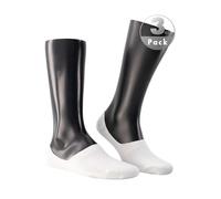 BOSS Black Füßlinge Herren Baumwolle weiß, 43-44