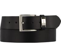 BOSS Black Gürtel Herren Glattleder schwarz, 110 CM (36 INCH)