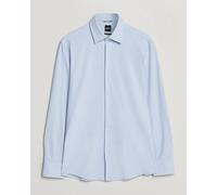 BOSS BLACK Hank Structured Jersey Shirt Light Blue Blau 39/15H