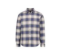 BOSS Relaxed-Fit Hemd aus kariertem Baumwoll-Flanell - Style H-OWENL-K-P-261, 50556961 Schwarz gemustert L