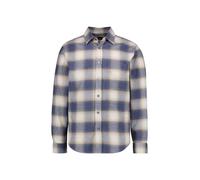 BOSS Relaxed-Fit Hemd aus kariertem Baumwoll-Flanell - Style H-OWENL-K-P-261, 50556961 Schwarz gemustert L