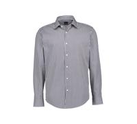BOSS Black Hemd Herren Regular Fit Langarm Baumwolle blau, 40