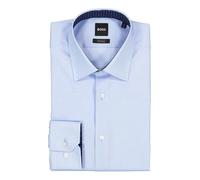 BOSS Regular Fit Businesshemd aus reiner Baumwolle in Bleu, Größe 43