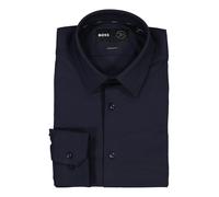 BOSS Black Hemd Herren Regular Fit Langarm blau, 39