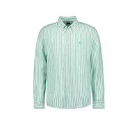 BOSS Black Hemd Herren Regular Fit Langarm Leinen grün, XL