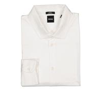 BOSS Black Hemd Herren Slim Fit Langarm Baumwoll-Jersey blau, 3XL