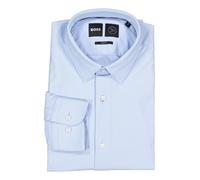 BOSS Black Hemd Herren Slim Fit Langarm blau, 41