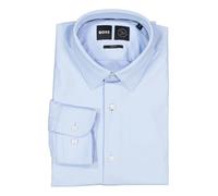 BOSS Black Hemd Herren Slim Fit Langarm blau, 43