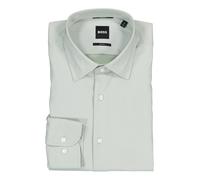 BOSS Black Hemd Herren Slim Fit Langarm grün, 40