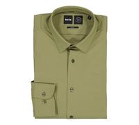 BOSS Black Hemd Herren Slim Fit Langarm grün, 40