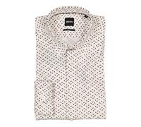 BOSS Black Hemd Herren Slim Fit Langarm Mikrofaser mehrfarbig, 3XL