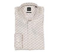 BOSS Black Hemd Herren Slim Fit Langarm Mikrofaser schwarz, 3XL