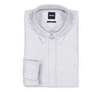 BOSS Black Hemd Herren Slim Fit Langarm Oxford blau, L