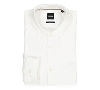 BOSS Black Hemd Herren Slim Fit Langarm Oxford weiß, XXL