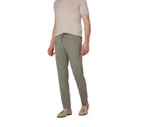 BOSS Black Hose Herren Regular Fit Leinen grün, 50