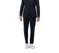 BOSS Black Hose Herren Schurwoll-Stretch blau, 52