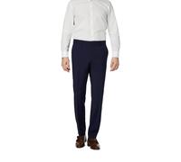 BOSS Black Hose Herren Slim Fit Schurwolle blau, 54
