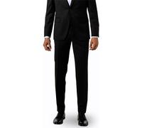 Genius Slim Fit Wool Trousers Black Schwarz 52