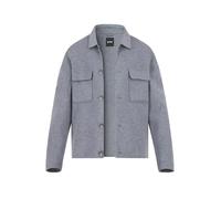 BOSS Black Jacke Herren Wolle grau, 48 (S)