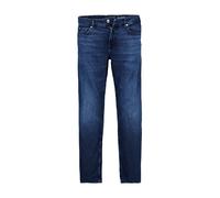 BOSS Black Jeans Herren Flexibel,Slim Fits Baumwolle blau, 34/34