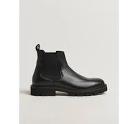 BOSS BLACK Julyo Leather Chelsea Boot Black Schwarz 44