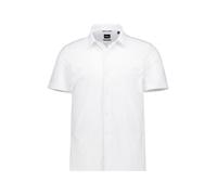 BOSS Black Kurzarmhemd Herren Slim Fit Kurzarm Kent weiß, 39