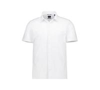 BOSS Black Kurzarmhemd Herren Slim Fit Kurzarm Kent weiß, 42