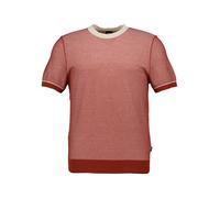 BOSS Black Kurzarmpullover Herren Regular Fit Rundhals Baumwolle rot, M