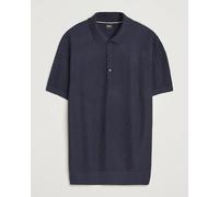 BOSS BLACK Lanotti Knitted Polo Dark Blue Blau M