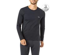 BOSS Black Longsleeve Herren Baumwolle blau, 8 (XXL)
