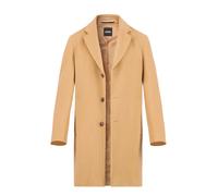BOSS Black Mantel Herren Reverskragen Wolle beige, 56 (XXL)