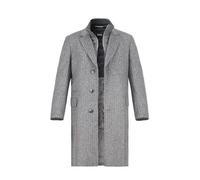 BOSS Black Mantel Herren Reverskragen Wolle grau, 50 (M)