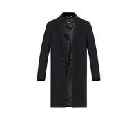 BOSS Black Mantel Herren Reverskragen Wolle schwarz, 50 (M)