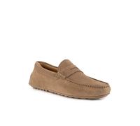 BOSS Black Mokassins Herren Veloursleder beige, 44 (9.5)