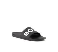 BOSS Black Pantoletten Herren Gummi schwarz, 45 (10.5)