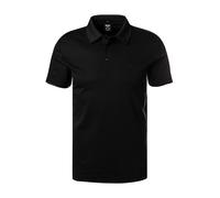 BOSS Poloshirt mit Brand-Schriftzug in Black, Größe S
