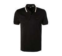 BOSS Black Polo-Shirt Herren Slim Fit Kurzarm Baumwoll-Jersey schwarz, XL