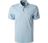 BOSS Regular Fit Poloshirt Kurzarm hellblau