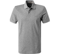 BOSS Black Polo-Shirt Herren Slim Fit Kurzarm Baumwoll-Piqué grau, XXL