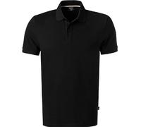BOSS Black Polo-Shirt Herren Slim Fit Kurzarm Baumwoll-Piqué schwarz, 3XL