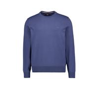 BOSS Black Pullover Herren Slim Fit Rundhals Baumwolle blau, 3XL