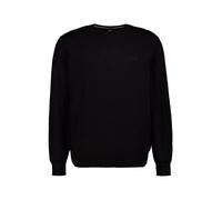BOSS Pullover aus Baumwolle mit Logo-Stickerei - Style Upacas-L, 50556344 Schwarz M