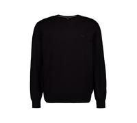 BOSS Pullover aus Baumwolle mit Logo-Stickerei - Style Upacas-L, 50556344 Schwarz S