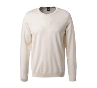 Boss SLIM-FIT PULLOVER AUS SCHURWOLLE XXXL Open White