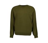 BOSS Black Pullover Herren Slim Fit Rundhals Schurwolle grün, XXL