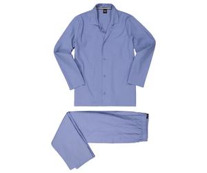 BOSS Black Pyjama Herren Baumwolle blau, XL