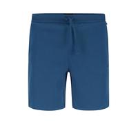BOSS Black Pyjamashorts Herren Baumwolle blau gemustert, L